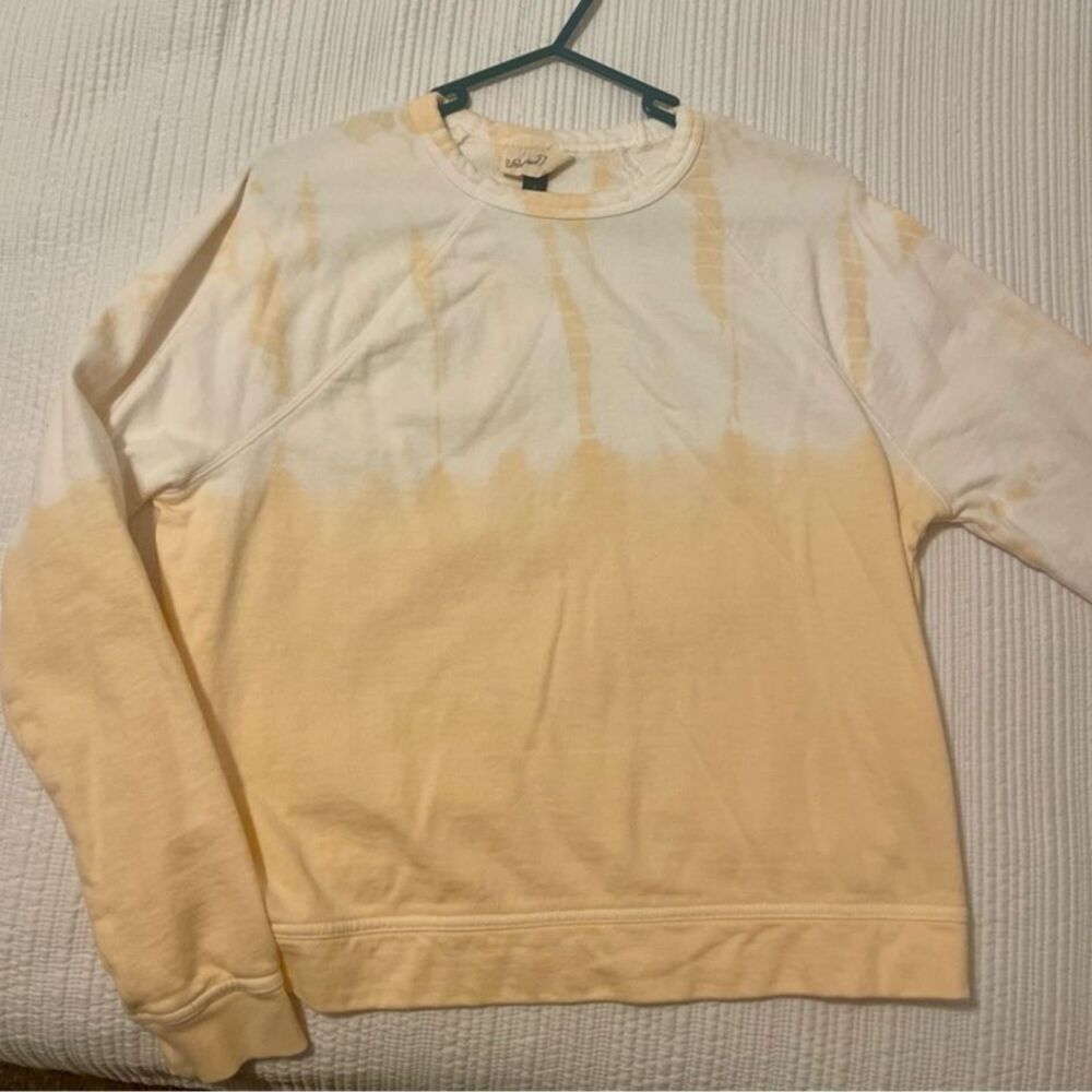 Universal Thread Women’s Tie-Dye Orange Crewneck Sweatshirt Size Small